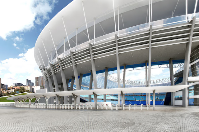 Faixada da Arena Fonte Nova