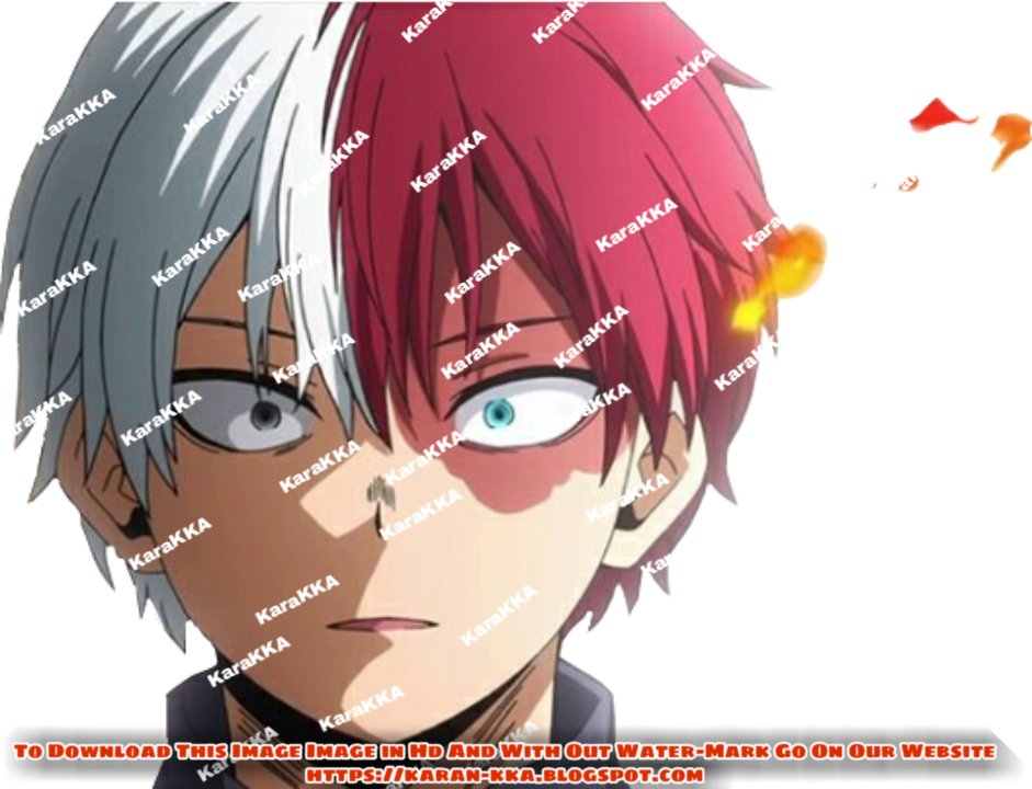 Todoroki Shōto Hd Transparent Image My Hero Academia Ice And Fire Guy