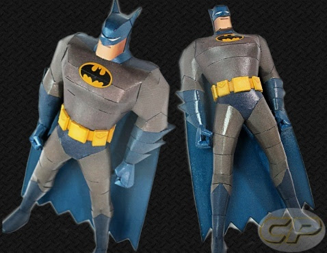 Batman: The Animated Series Paper Model by Ninjatoes