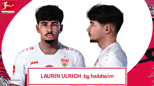 Laurin Ulrich Face For eFootball PES 2021