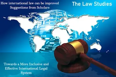 How international law can be improved