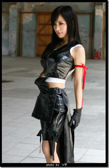 final fantasy vii advent children cosplay - tifa lockhart 8