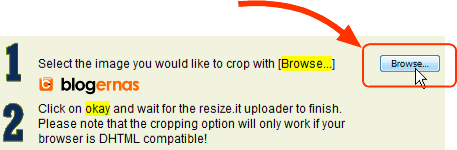 Cara Cropping Online Foto di Situs Resize