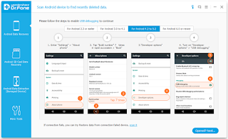 Android Data Recovery Software screenshoot