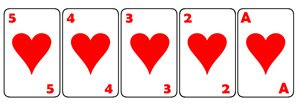 Jogadas de Poker, Sequencia de Cor ou Straight Flush