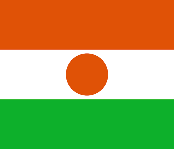 Logo Gambar Bendera Negara Niger PNG JPG ukuran 600 px