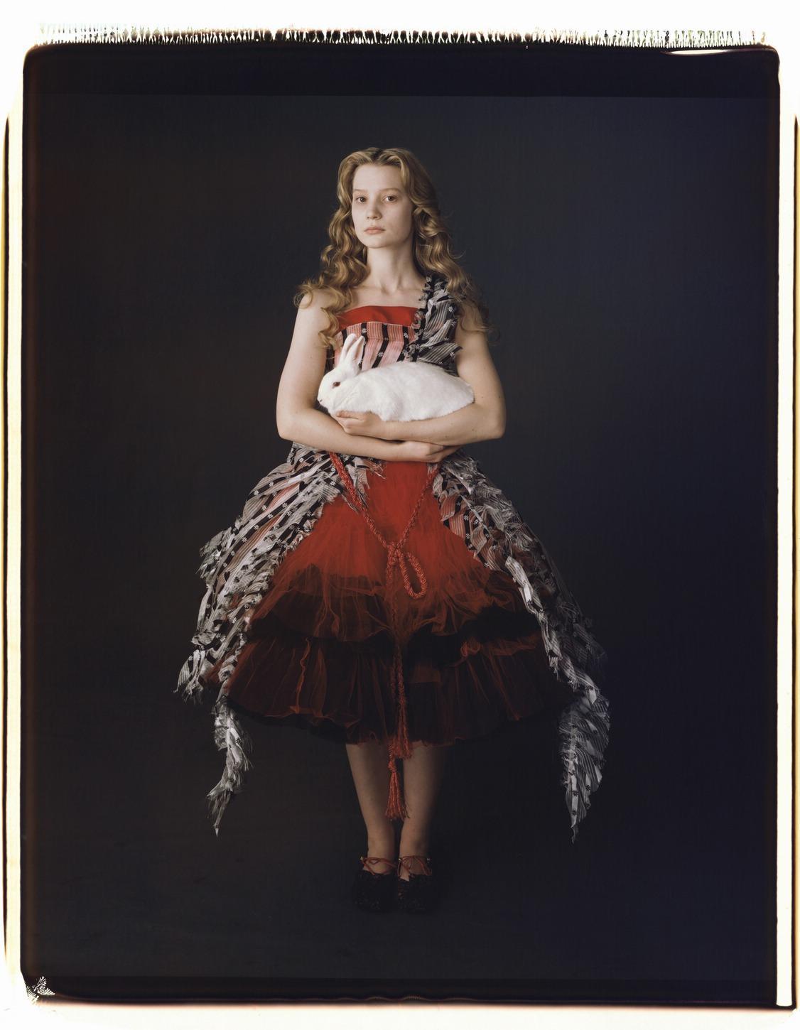 Alice Wonderland Red Dress