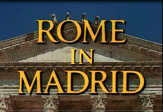 Promoción de la película La caída del Imperio Romano filmada en Madrid