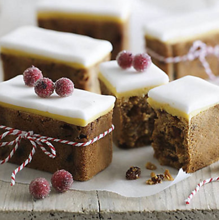 Christmas Mini Loaf Cakes ~ yammy recipes