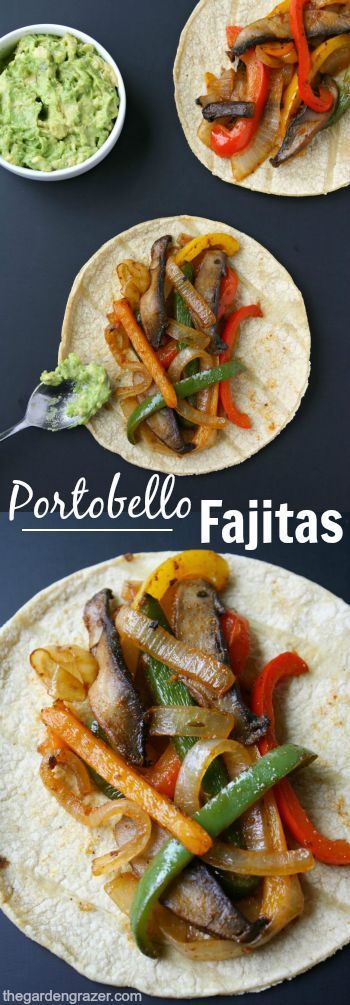 Portobello Fajitas (30 Minute!)