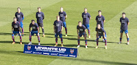 LEVANTE U. D. Temporada 2020-21. José Campaña. Aitor Fernández, Carlos Clerc, Rubén Vezo, Sergio Postigo, Gonzalo Melero. José Luis Morales, Mickaël Malsa, Dani Gómez, Jorge De Frutos, Son. LEVANTE U. D. 1 🆚 ELCHE C. F. 1 Sábado 21/11/2020, 14:00 horas. Campeonato de Liga de 1ª División, jornada 10. Valencia, estadio Ciutat de València, sin público. GOLES: ⚽1-0: 11’, Gonzalo Melero. ⚽1-1: 64’, Tete Morente.