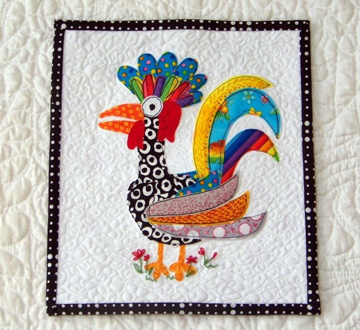 Quilt Inspiration: Free Pattern Day: Chickens