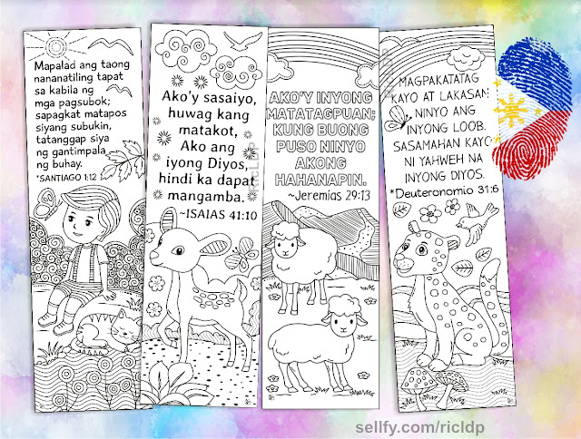 Tagalog Bible Bookmarks