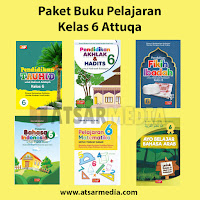 Paket Buku Pelajaran Kelas 6 Attuqa Untuk SD / MI