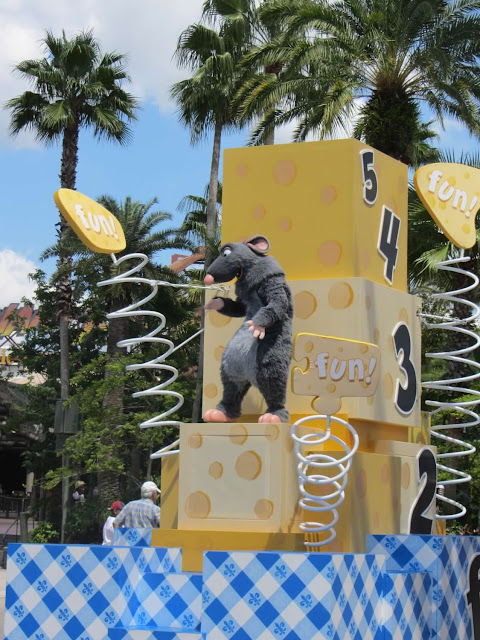 Remy On Ratatouille Parade Float Disney's Hollywood Studios Walt Disney World