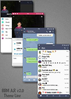 BBM MOD Line v3.0.1.25 Apk Terbaru