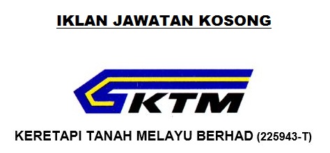 Kerja kosong Keretapi Tanah Melayu Berhad 2016