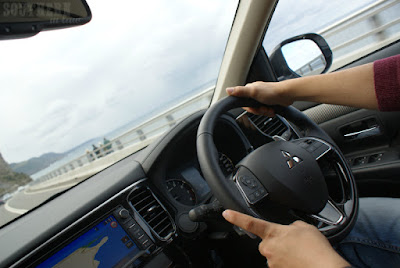 Heading Back to Sydney from Wollongong in the Mitsubishi Outlander Five Door