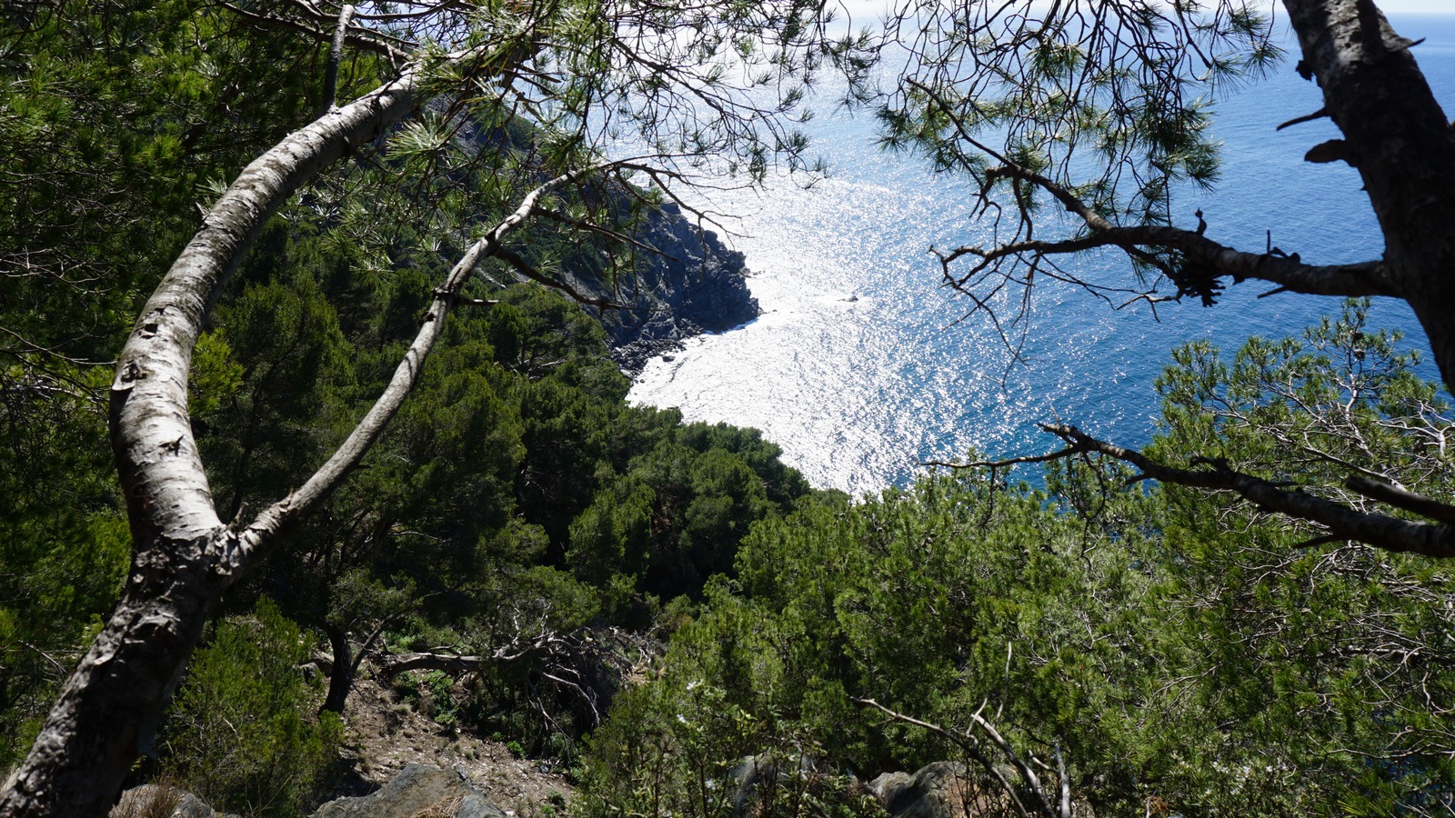 View from trail near Cap Sicié