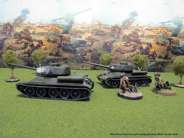 Italeri 1/72 Russian T-34/85 Tanks