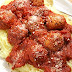 SPAGHETTI SQUASH WITH TURKEY MEATBALLS