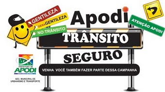 Campanha Apodi trânsito Seguro