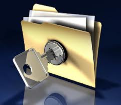 Image of a folder lock
