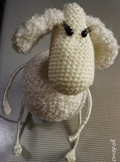 patron gratis oveja amigurumi, free pattern amigurumi sheep 