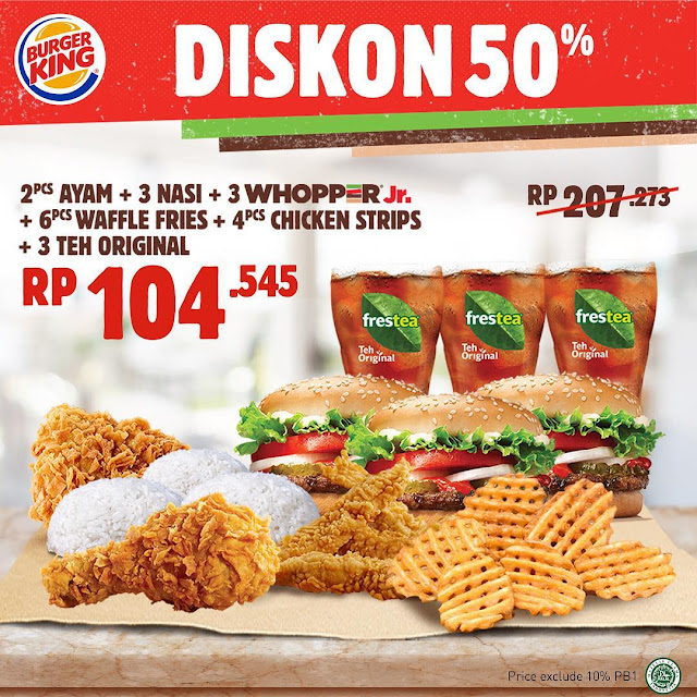 #BurgerKing - #Promo Voucher Kupon Spesial April 2019 (s.d 31 Mei 2019)