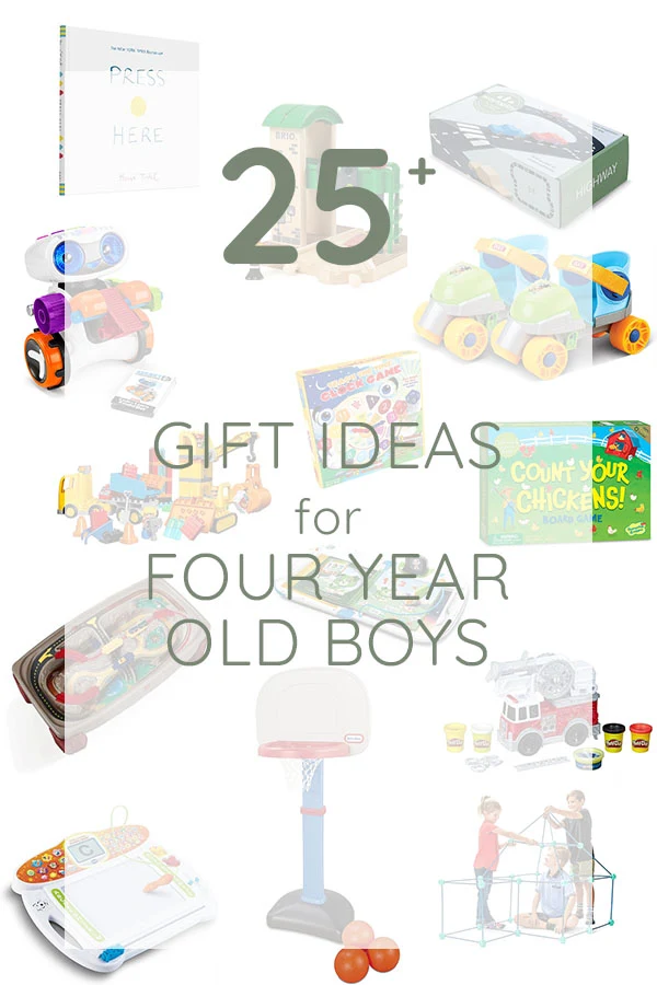 25 gift ideas for four year old boys