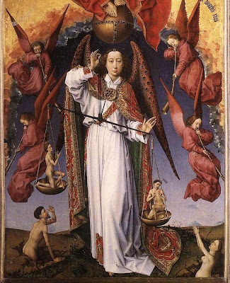 Belgian Renaissance Painter Rogier van der Weyden, Last Judgment