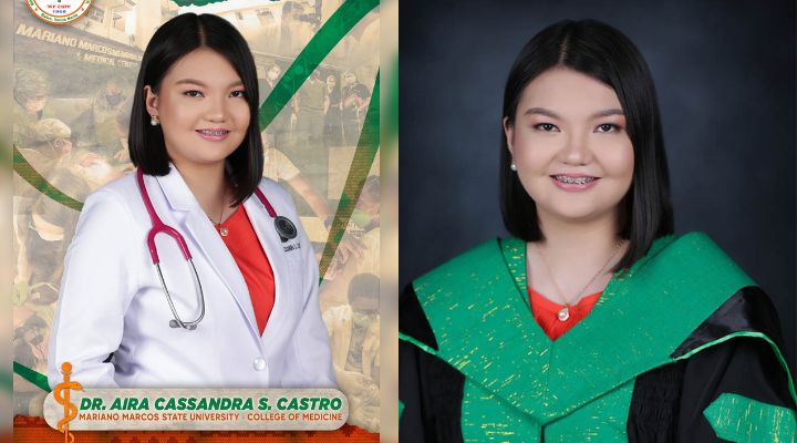 Dr. Aira Cassandra Castro is March 2023 Physician Licensure Exam topnotcher