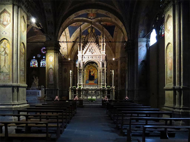 Madonna delle Grazie altarpiece by Bernardo Daddi, church of Orsanmichele, Florence