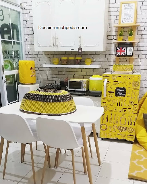 6 Desain Ruang Makan dan Dapur Minimalis Sederhana Jadi Satu Terbaru