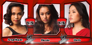 Angelique vs Deb vs Nicole | The Voice of the Philippines Battle Rounds