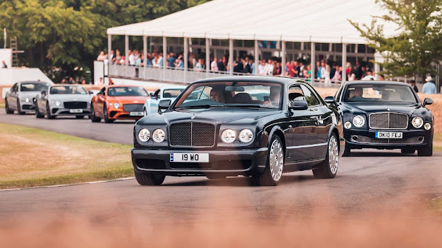Bentley Parades 40 Years Of Turbocharged Models At Goodwood