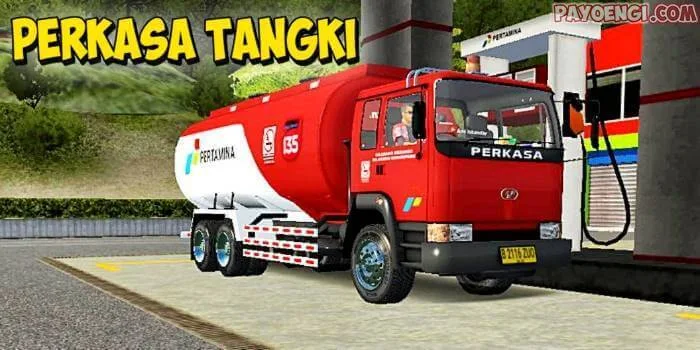 mod bussid truck perkasa tangki