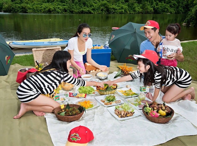 bữa tiệc picnic cùng gia đình tại khu du lịch Madagui