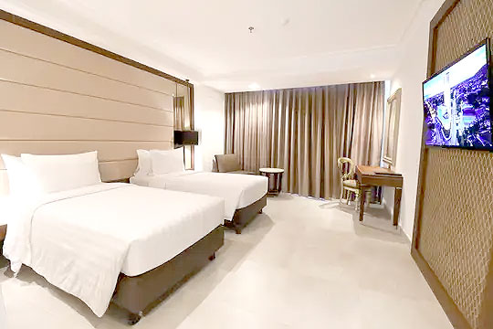 Kamar Superior Room di Mahkota Hotel Singkawang