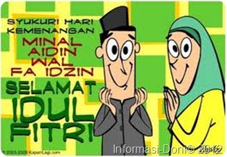 Gambar Unik Lebaran 