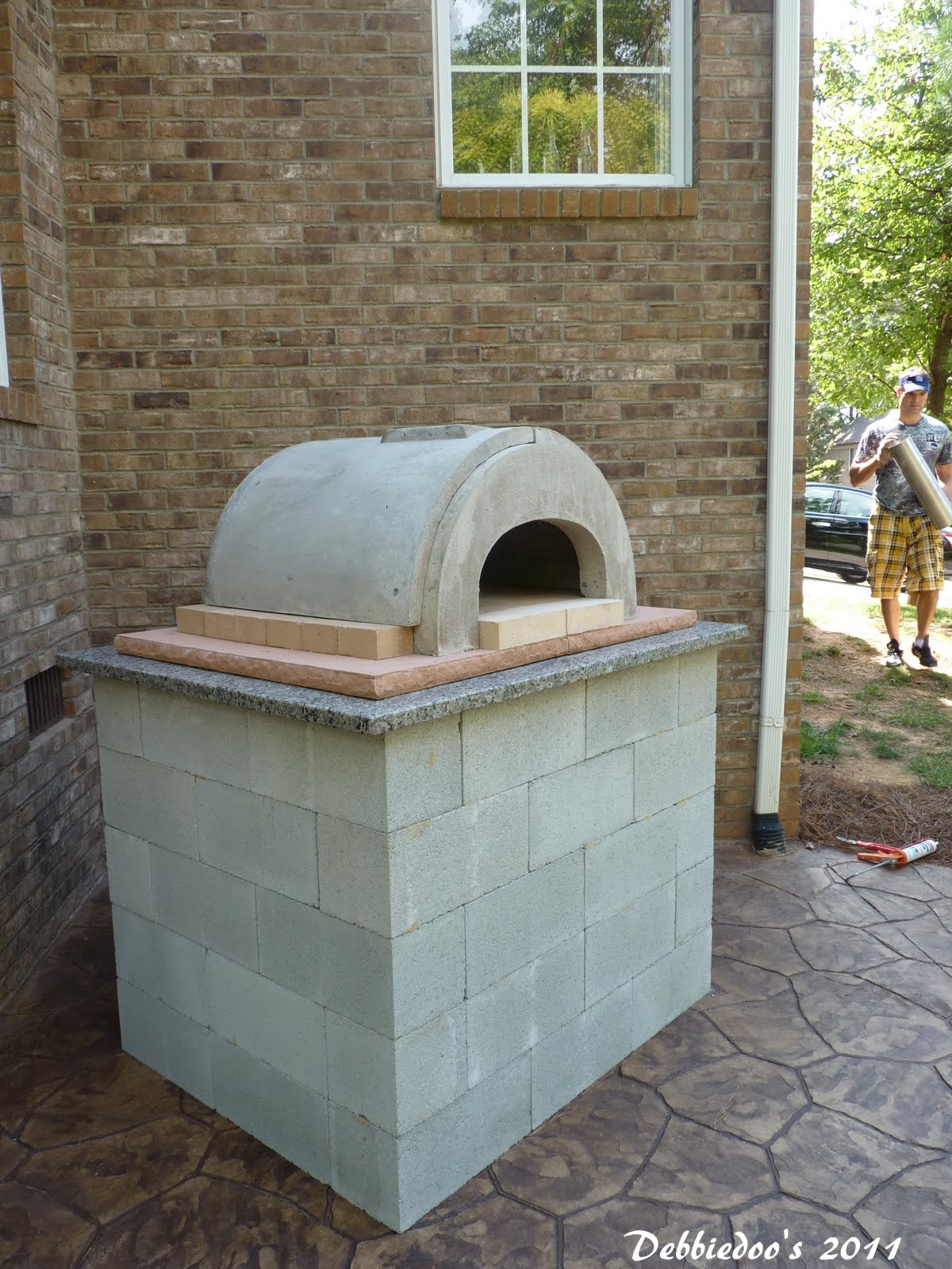 outdoor wood oven plans