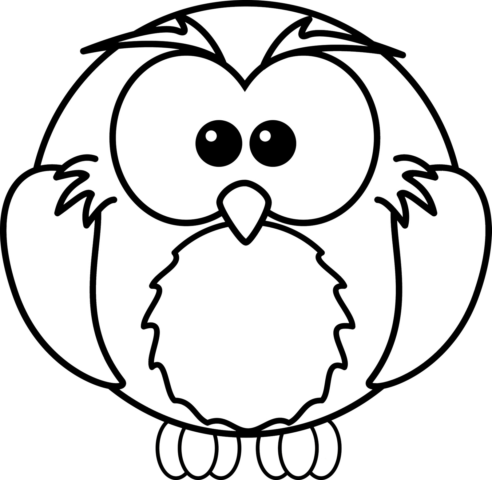 Coloring Pages Of Owl 9