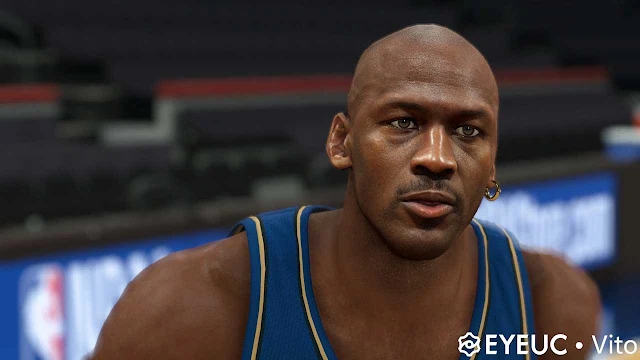 NBA 2K23 Michael Jordan Retro Cyberface (2003)