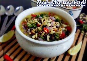 Dal Muradabadi - a unique twist to the traditional Yellow Moong Dal to make it an Appetizer!