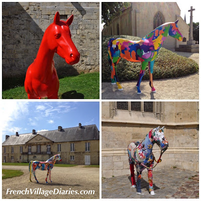 French Village Diaries Normandy street art Caen World Equestrian Games 2014