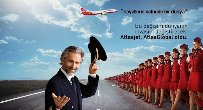 ATLASJET FAALİYETLERİNİ ATLASGLOBAL MARKASI İLE SÜRDÜRECEK