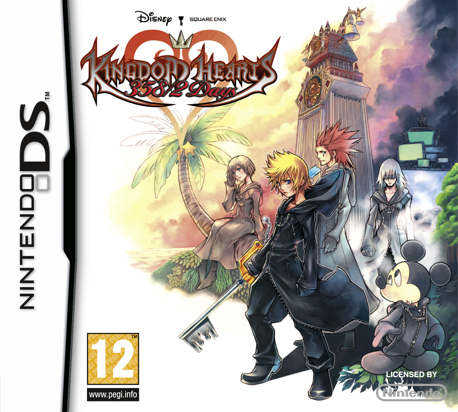 Kingdom Hearts 358/2 Days - Cover Art