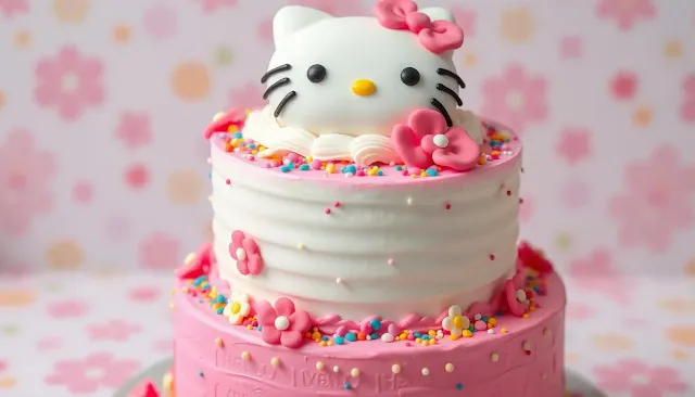 hello kitty cake design
