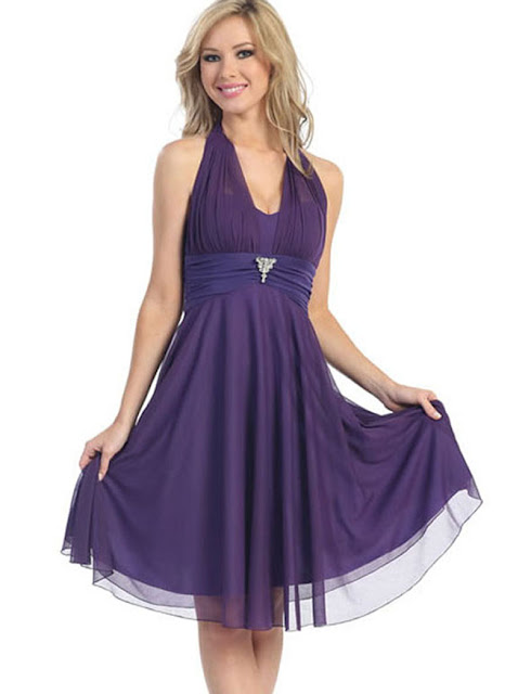Purple homecoming dresses