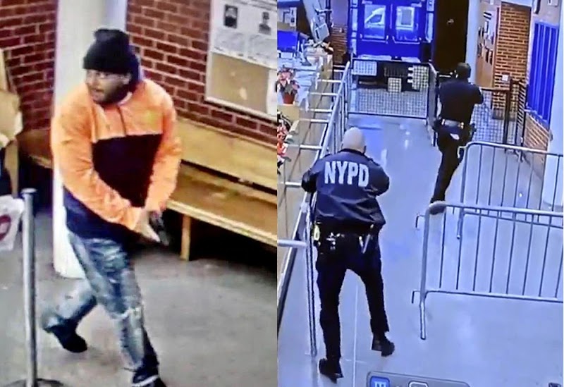 VIDEO: Pistolero que hirió teniente dominicano en cuartel de El Bronx se entregó después que se le acabaron las balas